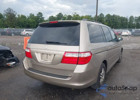 2007 Honda Odyssey Ex-L z USA, uszkodzony, nr VIN 5FNRL38677B107843